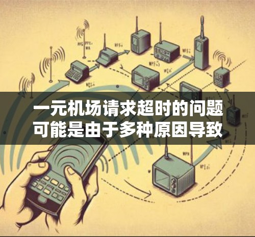 一元机场请求超时的问题可能是由于多种原因导致的。以下是一些可能的原因和解决方法