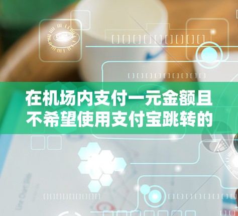 在机场内支付一元金额且不希望使用支付宝跳转的情况下，您可以采取以下步骤