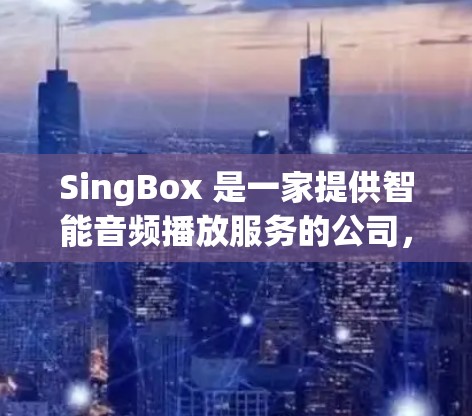 SingBox 是一家提供智能音频播放服务的公司，专注于利用 AI 技术为用户推荐音乐。以下是一些可能遇到的常见问题及解决方法