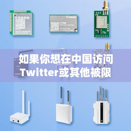 如果你想在中国访问Twitter或其他被限制访问的网站，通常需要使用网络加速器或VPN服务来绕过网络限制。以下是一些常用的方法